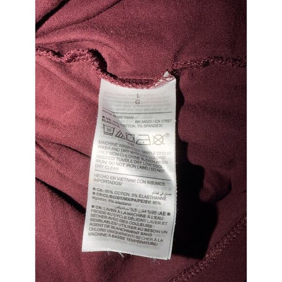 Old Navy Ribbed Tank Top 3-Pack – Size L (Blue, Gray, Burgundy) - Picture 5 of 5